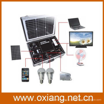 Оптовая китайская DC / AC 500W домашняя панель переносная мини-солнечная система
